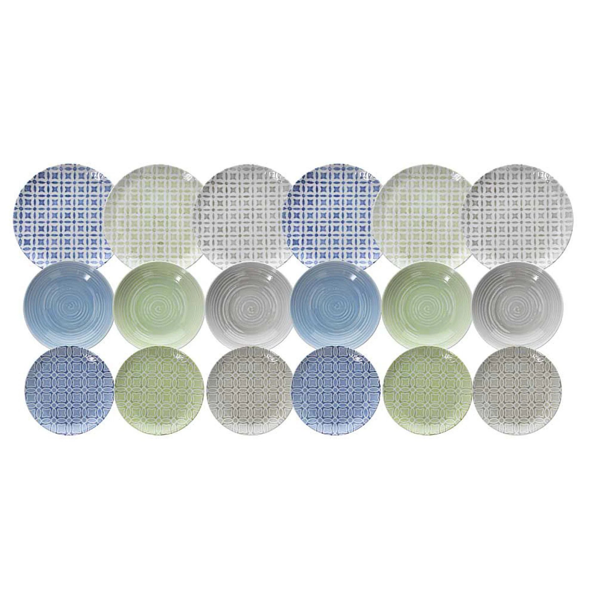 Tognana Table Set 18pcs Coupe Jago Italy
